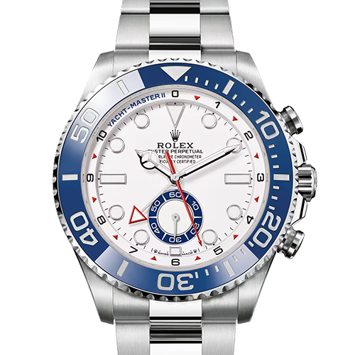 ロレックス ヨットマスター2 126680 ホワイト 44mm ステンレススチール