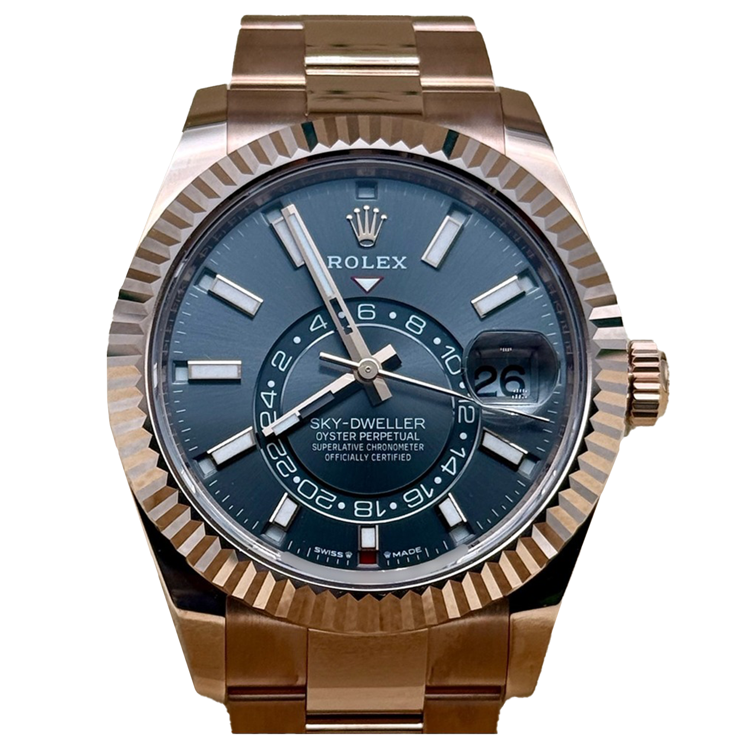 ロレックス スカイドゥエラー 336935 スレート 42mm エバーローズゴールド