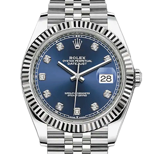 ロレックス デイトジャスト 126334G ブライトブルー 41mm ステンレススチール+ホワイトゴールド