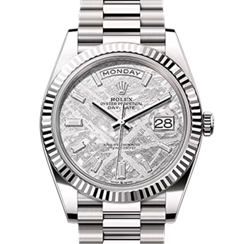 ロレックス デイデイト 228239A メテオライト 40mm ホワイトゴールド