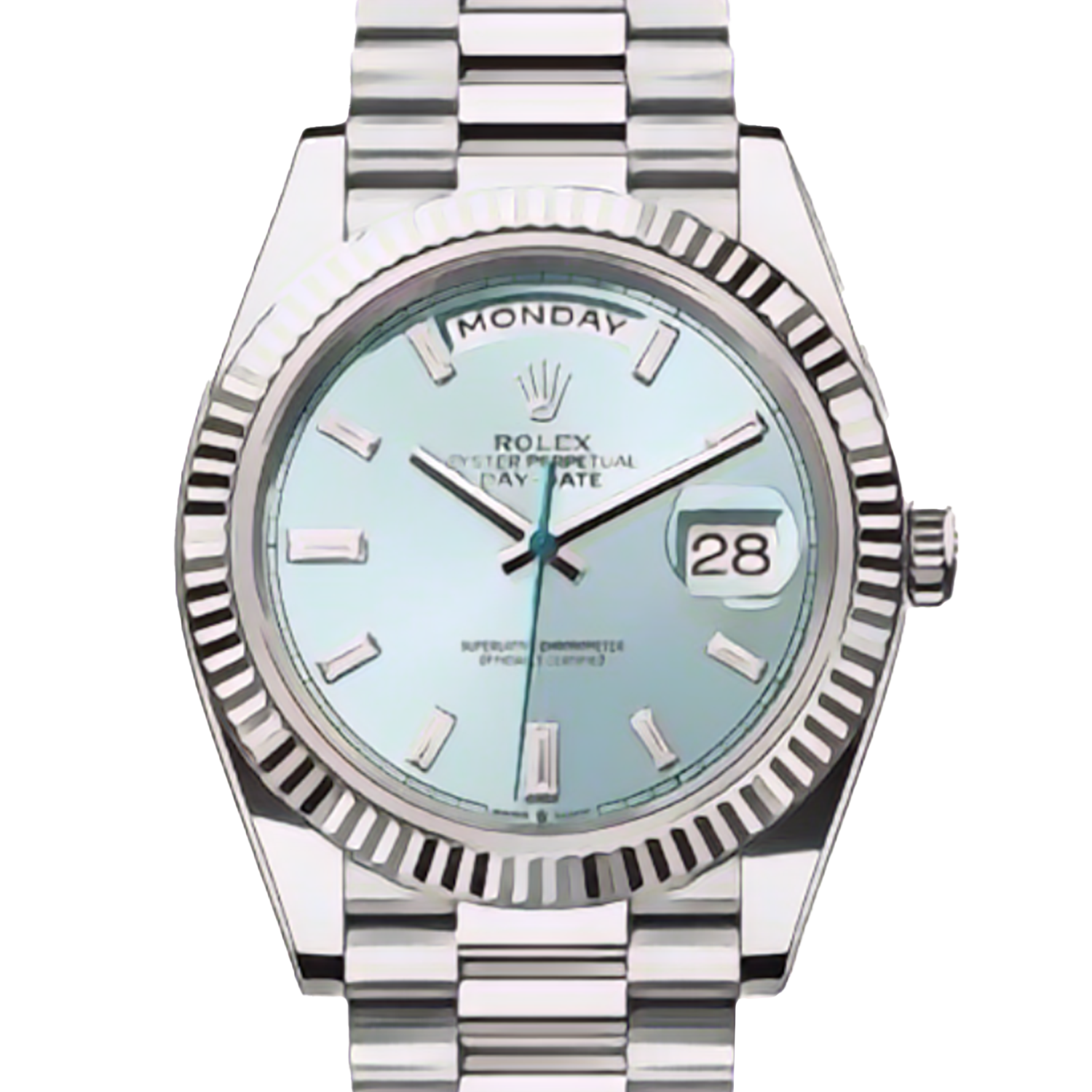 ロレックス デイデイト 228236 アイスブルー 40mm プラチナ