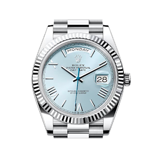 ロレックス デイデイト 228236 アイスブルー 40mm プラチナ