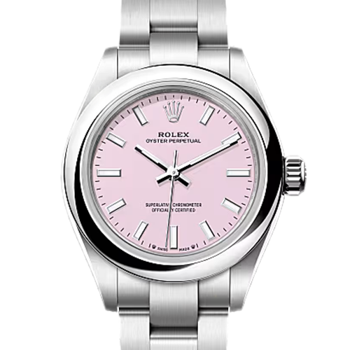 ロレックス オイスターパーペチュアル 276200 キャンディピンク 28mm ステンレススチール