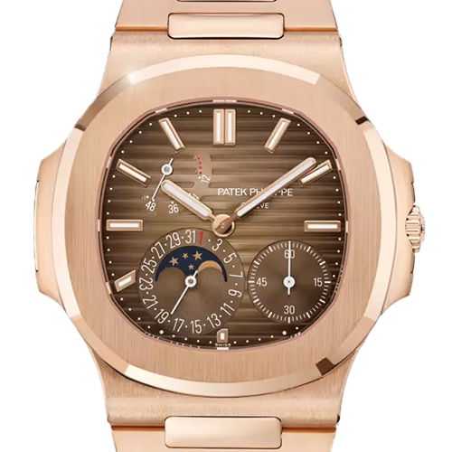 パテックフィリップ ノーチラス 5712_1R-001 ブラウン 40mm ピンクゴールド