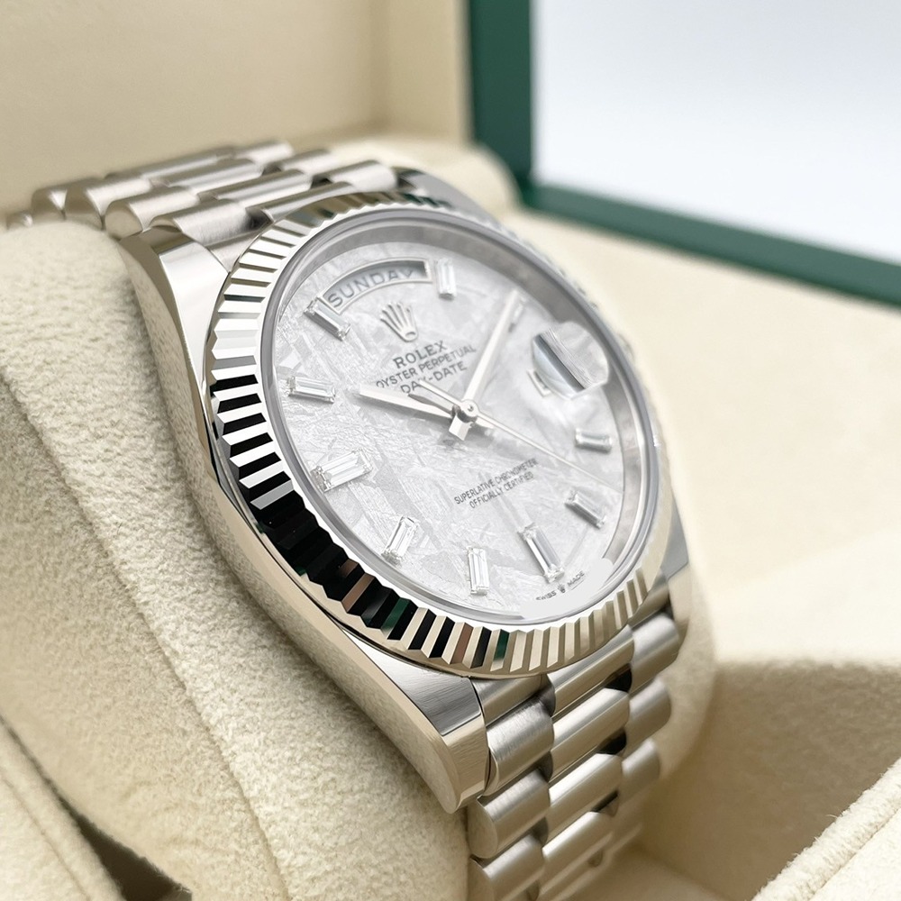 未使用】ロレックス 228239デイデイト ホワイトゴールド 駒 4コマ 未