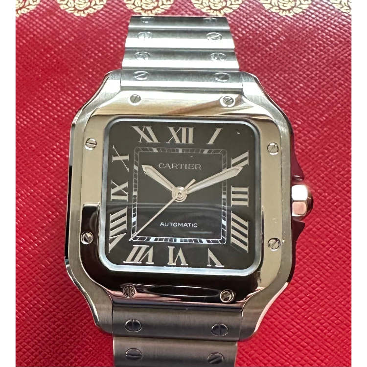 カルティエ腕時計ブックセット。希少。値段交渉ど〜ぞ。 希少 K18WG 40本限定 Cartier カルティエ タンクアメリカンXL