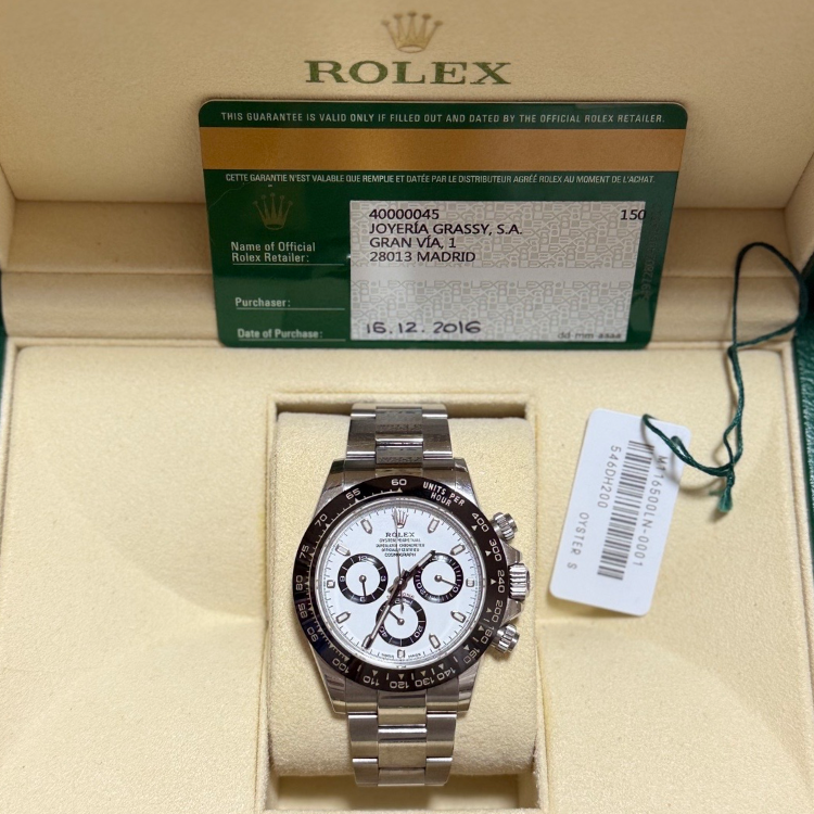 ロレックス デイトナ 116500LNをどこよりも安く購入【プレミアバリュー