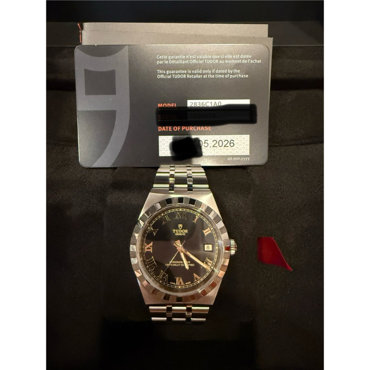 チューダー ロイヤル M2836C1A0-0101 中古美品【プレミアバリューフリマ】