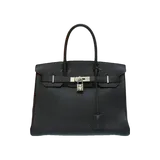 エルメス バーキン  ブラック ヴォーガリバー W30