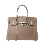 エルメス バーキン  エトゥープ トリヨンクレマンス 30