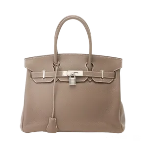 【2024年01月】エルメス バーキン 30 トリヨンクレマンス エトゥープ 中古品