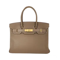 エルメス バーキン 30//ゴールド金具/トゴ/エトゥープ/新品