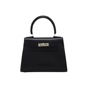 【2023年07月】エルメス ケリー 20 ボックスカーフ系 ブラック 中古品