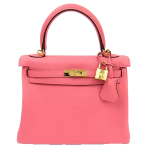 【2023年06月】エルメス ケリー 25 スイフト ローズアザレ 未使用品