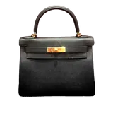 エルメス ケリー  ブラック トゴ 28