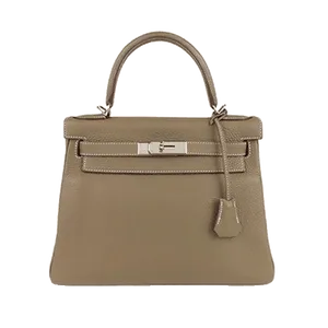 【2024年02月】エルメス ケリー 35 トリヨンクレマンス エトゥープ 新品