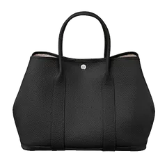 エルメス ガーデンパーティー ガーデンパーティー36/PM//ネゴンダ/ブラック/中古