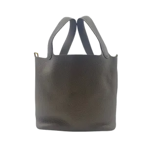 【2024年02月】エルメス ピコタンロックシルバー金具 W22 トリヨンクレマンス エトゥープ 新品