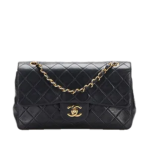 【2023年12月】シャネル マトラッセ 25 ラムスキン ブラック 中古品