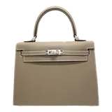 エルメス ケリー  エトゥープ トゴ 25