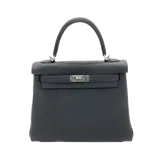 エルメス ケリー  ノワール トゴ 25