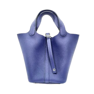 【2023年06月】エルメス ピコタンロックシルバー金具 18 トリヨンモーリス ブルーサフィール 新品