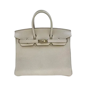 【2024年02月】エルメス バーキンB刻印　ゴールド金具　 W25 トゴ ホワイト系 新品