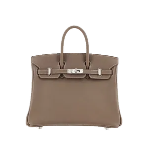 【2024年07月】エルメス バーキン 25 エプソン エトゥープ 未使用品