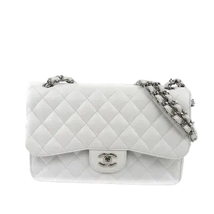 【2023年06月】シャネル マトラッセ 30 キャビアスキン ホワイト 中古品