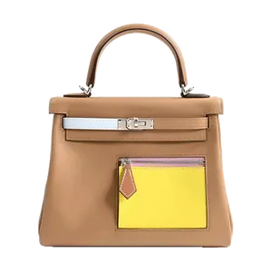 【2023年06月】エルメス ケリーカラーマティック 25 ヴォースイフト チャイ/ライム/ブルーブリュム/カシス/ナタ 新品