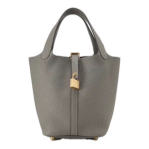 【2023年06月】エルメス ピコタンロック 18 トリヨンクレマンス グレー 新品