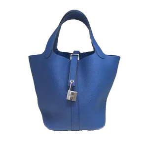 【2023年09月】エルメス ピコタンロックB刻印 ゴールド金具 18 トリヨンクレマンス ブルー系 新品