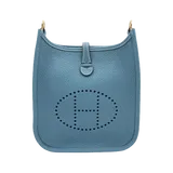 エルメス エヴリン  ニューブルージーン トリヨンクレマンス 16