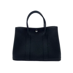 【2023年12月】エルメス ガーデンパーティーZ刻印 30 ネゴンダ ブラック 中古品