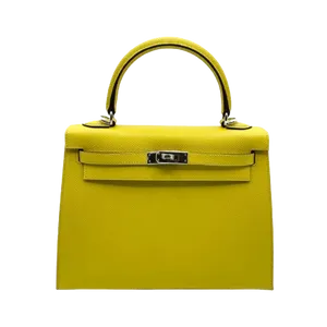 【2024年01月】エルメス ケリー 25 エプソン ジョーヌアンブル 未使用品