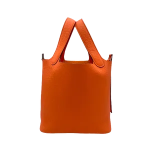 【2024年02月】エルメス ピコタンロック 18 トリヨンクレマンス オレンジミニウム 未使用品