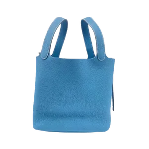 【2024年02月】エルメス ピコタンロック 22 トリヨンクレマンス ニューブルージーン 未使用品