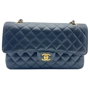 【2024年07月】シャネル マトラッセ W25 キャビアスキン ブラック 中古品