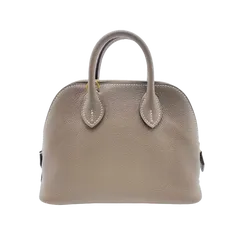 エルメス ボリード ボリード18///シェーブル/エトゥープ/新品