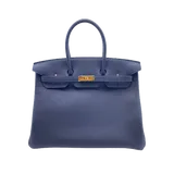 エルメス バーキン  ブルーニュイ トゴ 35