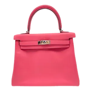【2025年05月】エルメス ケリー 25 スイフト ローズアザレ 中古品