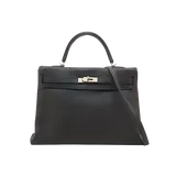 エルメス ケリー  ブラック トリヨンクレマンス 35