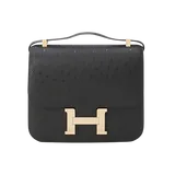 エルメス コンスタンス  ブラック オーストリッチ 24