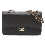 シャネル マトラッセ  ブラック キャビアスキン 25