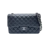 シャネル マトラッセ  ブラック キャビアスキン 30 