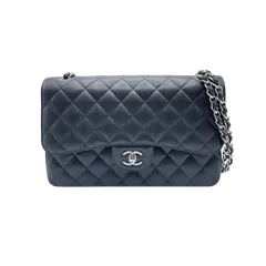 シャネル マトラッセ マトラッセ30///キャビアスキン/ブラック/新品