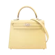 エルメス ケリー 25 ジョーヌプッサン エプソン