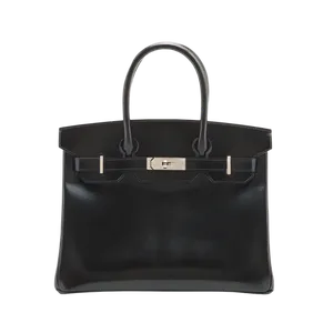 【2025年07月】エルメス バーキン 30 ボックススカーフ ブラック 新品