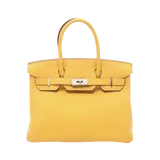 エルメス バーキン  ジョーヌアンブル トゴ 30