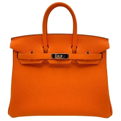 25 オレンジミニアム トゴ シルバー金具